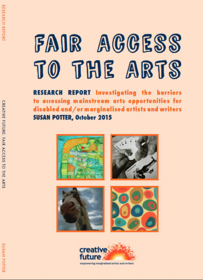 Cover of Fair Access to the Arts by Creative future